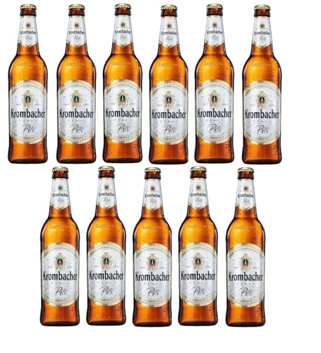 11 Flaschen Krombacher 4,8% Vol. a 500ml inclusiv 0.48€ MEHRWEG Pfand Bier inc. Pfand + Space Riegel von Onlineshop Bormann von Krombacher