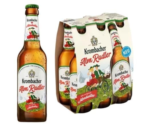 Krombacher Alm Radler 6x0,33l (MEHRWEG) (1.98 l) von Krombacher