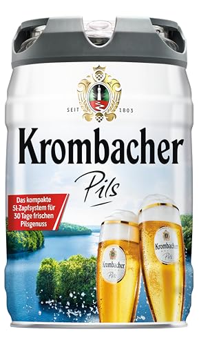 Krombacher Frische Fässchen, (1 x 5 l) von Krombacher