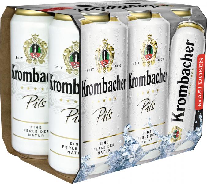 Krombacher Pils (Einweg) von Krombacher