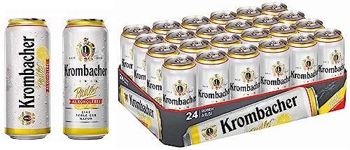 Krombacher Radler Alkoholfrei 0,5L Dose 24er Dosentray von Krombacher