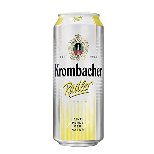 Krombacher Radler Erfrischend spritzig Einfach lecker EW Dose 500ml von Krombacher