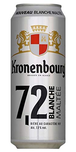 Kronenbourg Blanche Maltée 50cl (pack de 12 canettes) von Kronenbourg