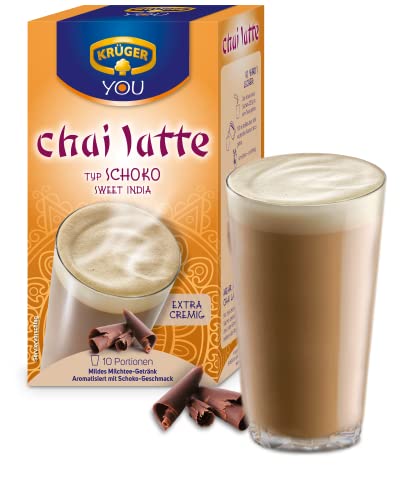 Krüger Chai Latte Schoko Milchtee, 4er Pack (4 x 250 g) von Krüger