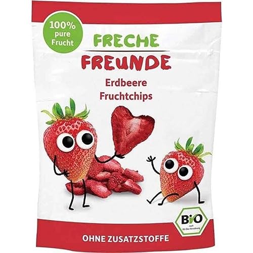 Bio Fruchtchips - Erdbeere von Krümel