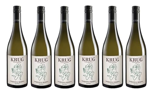 6x 0,75l - 2023er - Krug - Chardonnay Reserve - Thermenregion - Österreich - Weißwein trocken von Krug Gumpoldskirchen