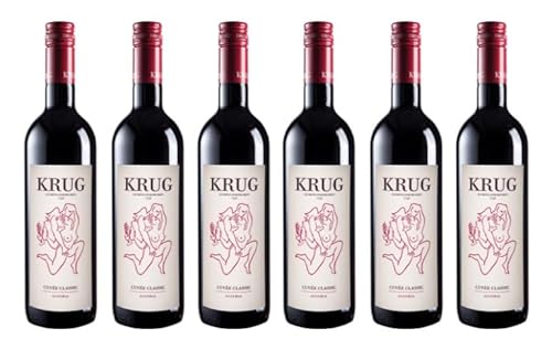 6x 0,75l - 2023er - Krug - Cuvée Classic - Thermenregion - Österreich - Rotwein trocken von Krug Gumpoldskirchen