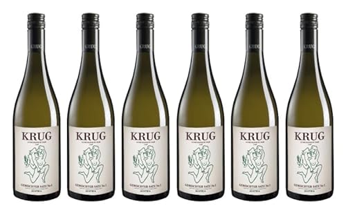 6x 0,75l - 2023er - Krug - Gemischter Satz - Thermenregion - Österreich - Weißwein trocken von Krug Gumpoldskirchen