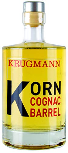 Krugmann Korn "Cognac Barrel" 40% vol. 7 Jahre gelagert (1x0,5l) von Krugmann Markenspirituosen GmbH & Co. KG, Krim 2, 58540 Meinerzhagen