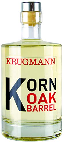Krugmann Korn "Oak Barrel" 1 Jahr gelagert 38% vol. (1x0,5l) von Krugmann Markenspirituosen GmbH & Co. KG, Krim 2, 58540 Meinerzhagen