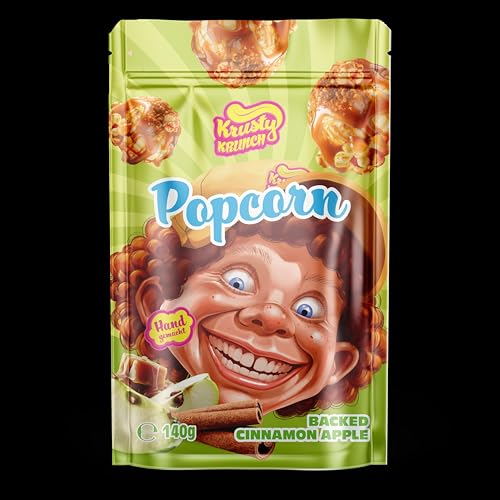 Krusty Krunch Baked Cinnamon Apple Popcorn 140g von Krusty Krunch