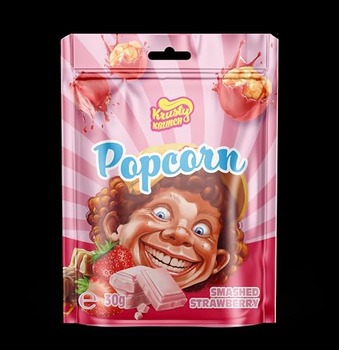 Krusty Krunch Smashed Strawberry Popcorn 30g von Krusty Krunch