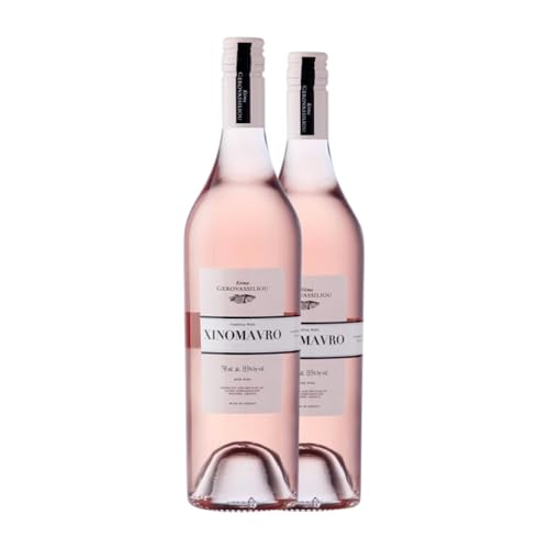 Ktima Gerovassiliou Rosé Mavro Epanomi 75 cl Rosé-Wein (Karton mit 2 Flaschen von 75 cl) von Ktima Gerovassiliou