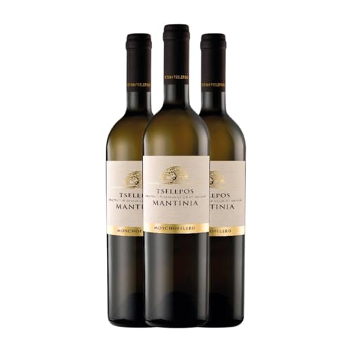 Ktima Tselepos Moschofilero Mantinia 75 cl Weißwein (Karton mit 3 Flaschen von 75 cl) von Ktima Tselepos