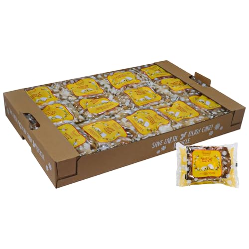 KuchenMeister Marzipan Stollen Konfekt 350 g im 13er Pack - Saftiges Konfekt aus Stollenteig gefüllt mit Marzipan und Rosinen (13 x 350 g) von Kuchen Meister