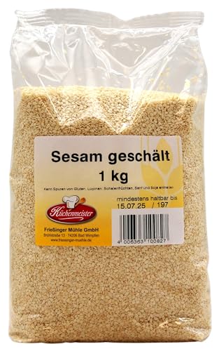 Küchenmeister Sesam geschält, 2er Pack (2 x 1 kg) von Kuchen Meister