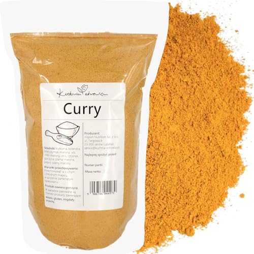 Kuchnia Zdrowia - Indisches Currypulver - Aromatische Gewürzmischung - Auslaufsichere Verpackung mit Reißverschluss - Doypack 200g von Kuchnia Zdrowia