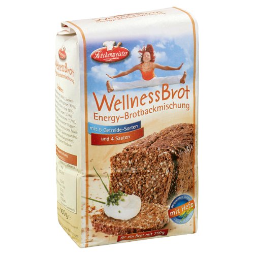 BIELMEIER / Brotbackmischung Wellnessbrot "Energy" von Küchenmeister / 15 Stück (EUR 2,39/kg) von Küchenmeister