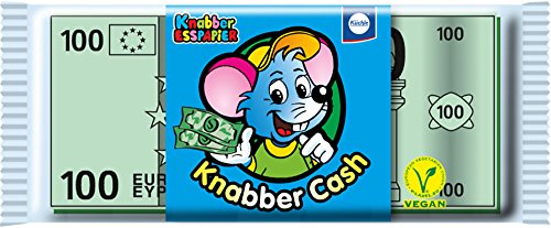 Küchle Knabber-Esspapier Knabber-Cash"Geldscheine" 20g, 10er Pack (10 x 20 g) von Kuechle Knabber-Esspapier