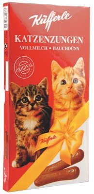 Küff. Katzenzungen Vollmilch 75g 10 x 75 g von Küfferle