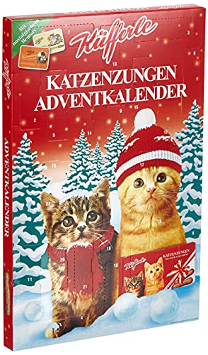 Küfferle Adventkalender Katzenzungen Vollmilch, 100 g von Küfferle