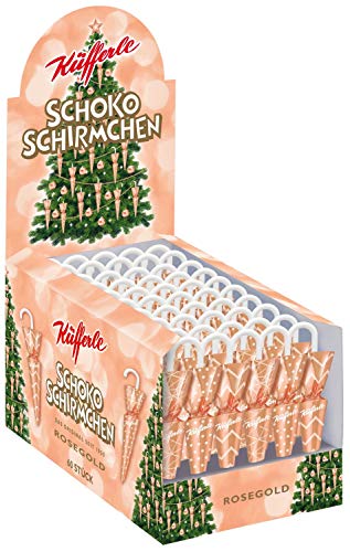 Küfferle Schirmchen ROSEGOLD 60 Stk. von Küfferle