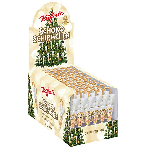 Küfferle Schokoschirmchen Christkind 810g (60 Stück) von Küfferle