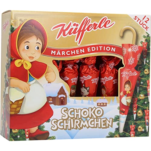 Küfferle Schokoschirmchen Rotkäppchen 12 Stk, 162GR von Küfferle