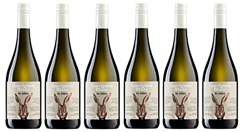 6x 0,75l - 2023er - Kühling-Gillot - Edition Hase - Sauvignon Blanc - Qualitätswein Rheinhessen - Deutschland - Weißwein trocken von Kühling-Gillot