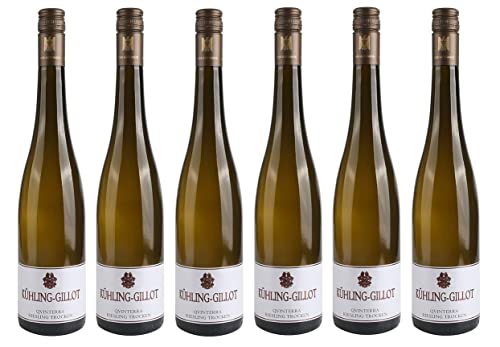 6x 0,75l - 2023er - Kühling-Gillot - QVINTERRA® - Riesling - VDP.Gutswein - Qualitätswein Rheinhessen - Deutschland - Weißwein trocken von Kühling-Gillot