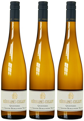 Weingut Kühling-Gillot Qvinterra Cuvée 2015 Trocken (3 x 0.75 l) von Kühling-Gillot