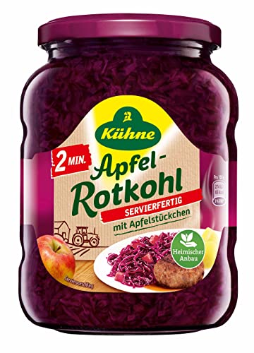 Kühne 2 Minuten Apfelrotkohl, 0,72 l von Kühne