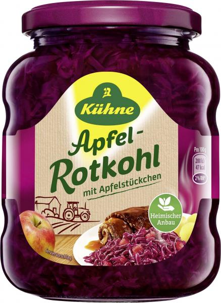 Kühne Apfelrotkohl mit Apfelstückchen von Kühne