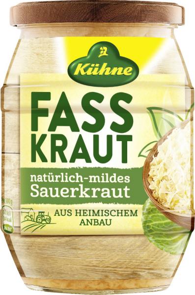 Kühne Fasskraut Sauerkraut natürlich-mild von Kühne