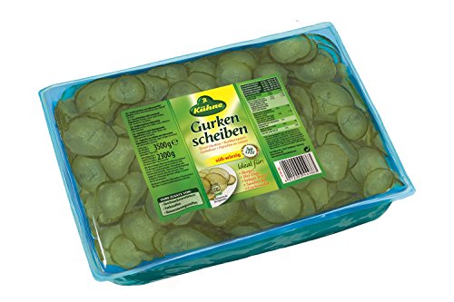 Kühne Gurkenscheiben, Polybag, 1er Pack (1 x 3.5 kg) von Kühne