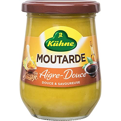 Kühne Moutarde Aigre-Douce Medium Hot Creamy Senf 270 g von Kühne