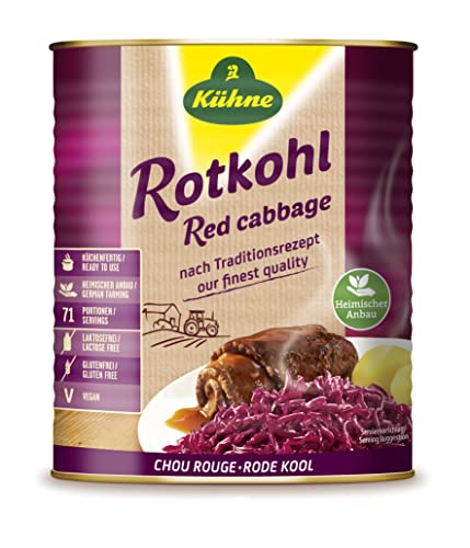 Kühne Rotkohl - Das Original, 10200 ml Dose von Kühne