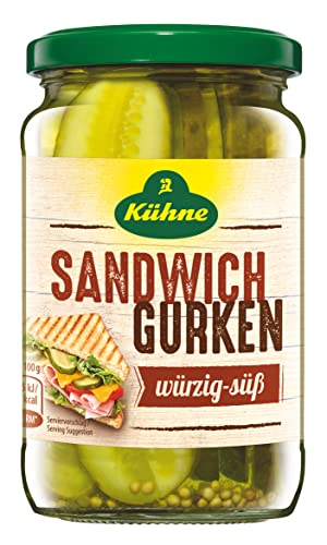 Kühne Sandwich Gurken, 330g von Kühne