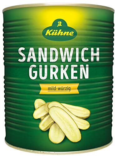 Kühne Sandwichgurken, 3100 ml Dose von Kühne