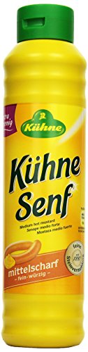 Kühne Senf mittelscharf, 875 ml von Kühne