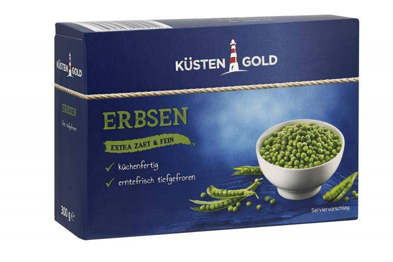 Küstengold Erbsen extra zart & fein von Küstengold