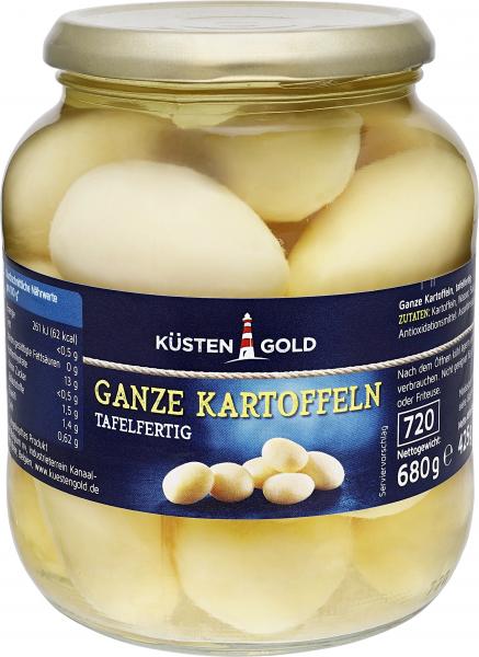 Küstengold Ganze Kartoffeln tafelfertig von Küstengold