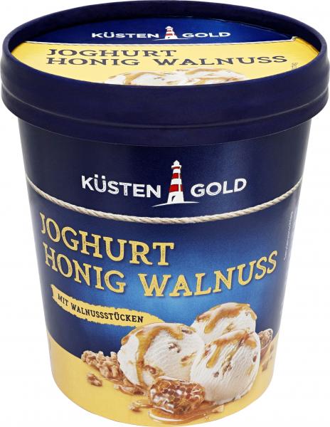 Küstengold Joghurt Honig Walnuss Eis von Küstengold