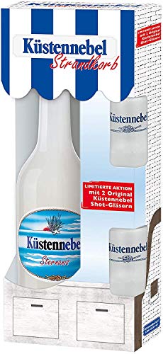 Küstennebel Sternanis 0,5 Liter in Geschenkpackung mit 2 Shotgläsern von Küstennebel