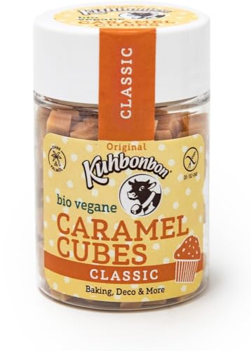 Kuhbonbon Bio Vegan Caramel Cubes Classic 18 x 65 gr von Kuhbonbon