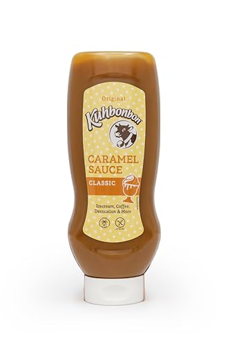 Kuhbonbon Classic Caramel Sauce – Karamellsauce mit MIlch und Butter, glutenfrei, palmölfrei, 1000 gr von Kuhbonbon