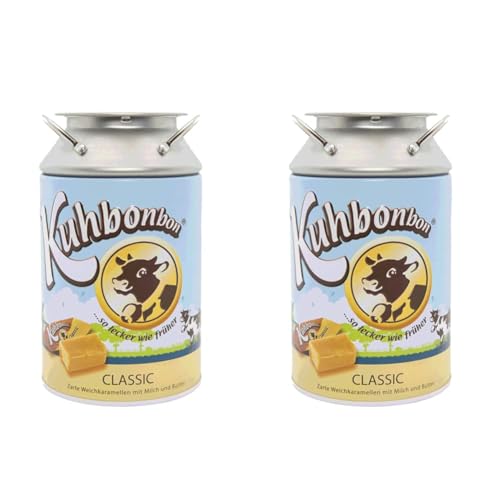 Kuhbonbon Classic Milchkanne, 200 g (Packung mit 2) von Kuhbonbon