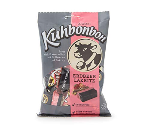 Kuhbonbon Erdbeer Lakritz, 200 g, 200ELD von Kuhbonbon