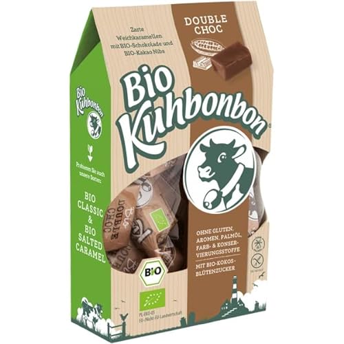 Kuhbonbon Karamellbonbons "Kuhbonbon" mit Schokolade (105 g) - Bio von Kuhbonbon