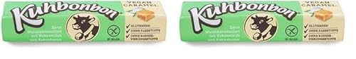 Kuhbonbon Vegan Caramel Stange, 72 g (Packung mit 2) von Kuhbonbon